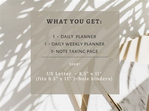 Become THAT GIRL Daily Weekly Planner Nude Digital Etsy
