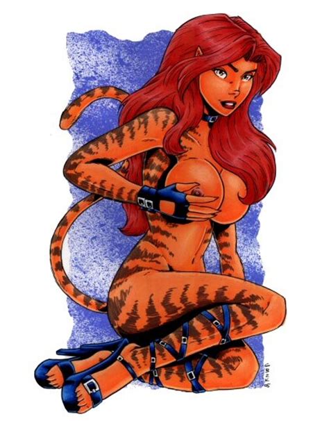 Tigra Nude In Don Bell S Garrett Blair Possible Nudity Comic
