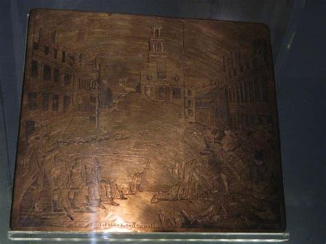 Paul Reveres Engraving Of The Boston Massacre Picture Of