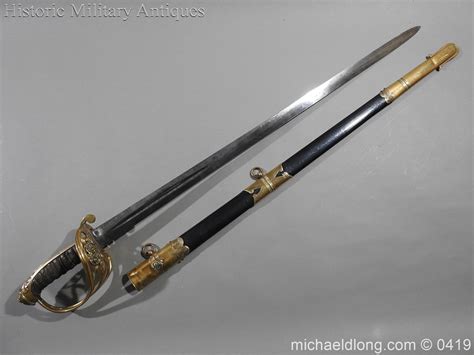 British 1845 Officers Sword By Wilkinson With Gill Blade Michael D