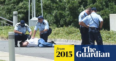 Man With Knife Detained By Police At Parliament House Canberra The