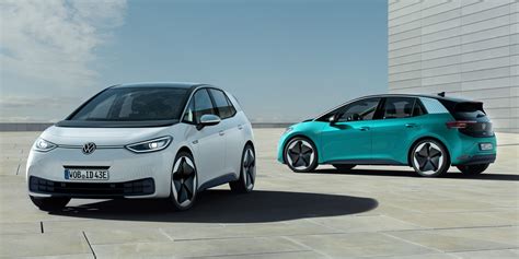 Volkswagen Reveals The All Electric Id3 Hatchback Thatll Do Up To 340