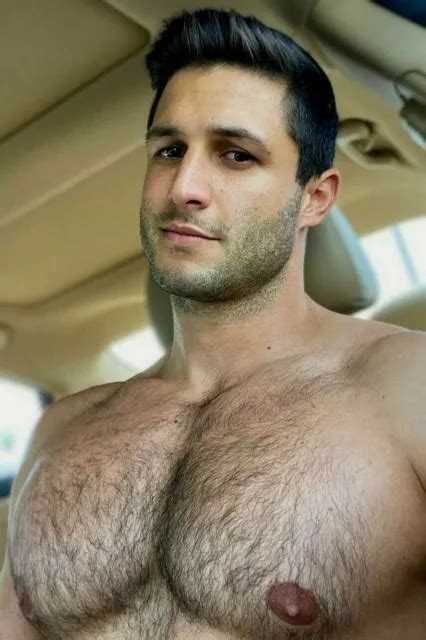 Shirtless Male Beefcake Muscular Huge Hairy Pecs Chest Car Hunk Photo 4x6 G1917 399 Picclick