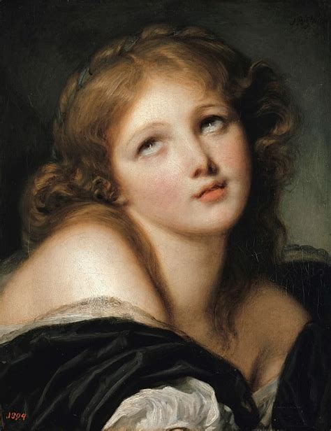 Jean Baptiste Greuze 1725 1805 Head Of A Young Girl — Part 3