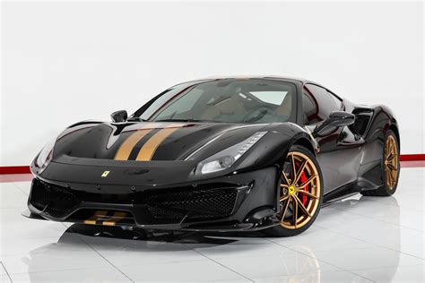 Maybe you would like to learn more about one of these? For Sale New 2020 Ferrari 488 PISTA Limited serie Black For Super Rich