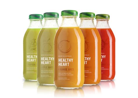 Healthy Heart Juice — The Dieline Packaging And Branding Design And Innovation News