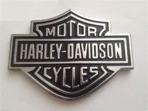 Harley Davidson Motorcycle Logo Emblem Metal Body Decal Badge Etsy