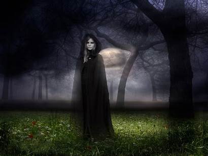 Gothic Dark Witch Ghost Fantasy Wallpapers Desktop