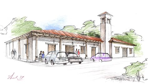 Colored Pencils – Architectural Renderings & Sketches