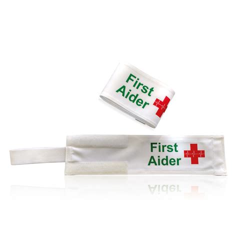 Armbands For First Aid Personnel Health And Safety Id Aid