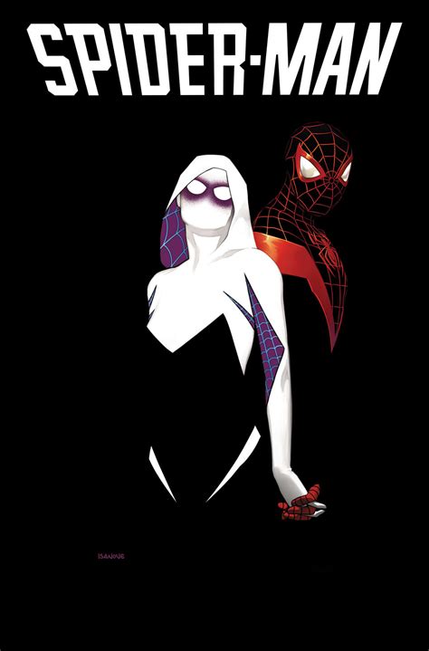 miles morales and gwen stacy together in spider man 12 first look comic vine
