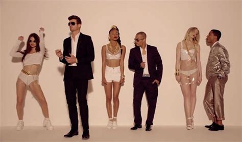 First Watch Robin Thicke Feat Ti And Pharrell ‘blurred Lines Alfitude