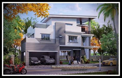 Because 3 story plans are often taller and deeper than they. Philippine Dream House Design : Three-Storey House