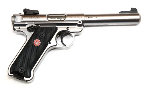 Ruger Mark Iv Target Pistole Stainless 22lr Awm