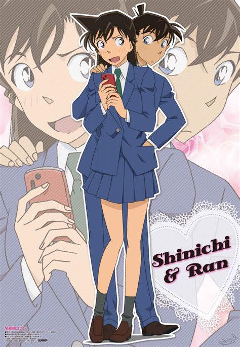 Kudo Shinichi Mouri Ran Đang Yêu Phim Hoạt Hình Anime