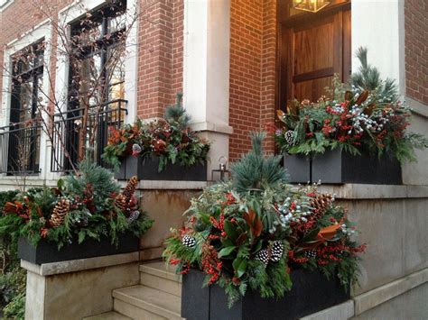 Image Result For Winter Themed Planters Winter Planter Christmas