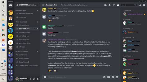 Designing Accessible Classroom Communities On Discord