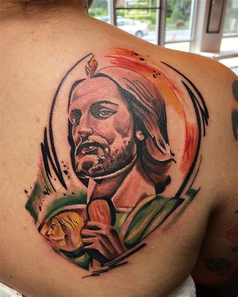 San Judas Tadeo 🙏🏽 By Sysko Tattoofiesta Judas Tadeo Tattoos Ink