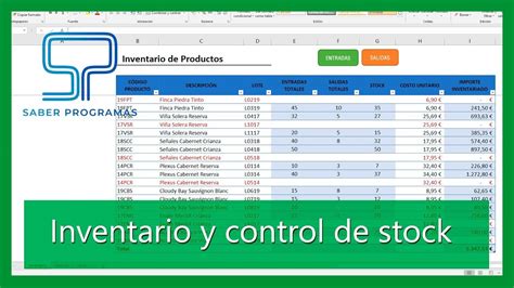 Plantilla Excel De Inventario Y Stock Plantillas Gratis Riset
