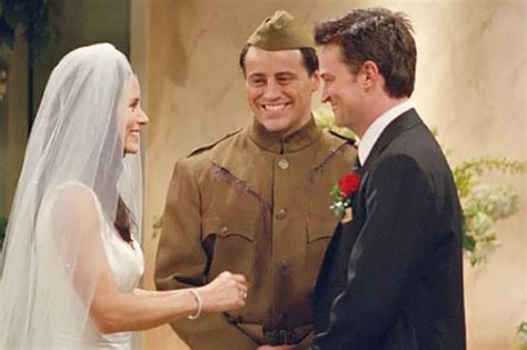 Monica And Chandlers Wedding Vows And Ceremony Script From The Friends