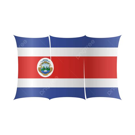 Bandera De Costa Rica Vector Png Costa Rica Bandera Bandera De