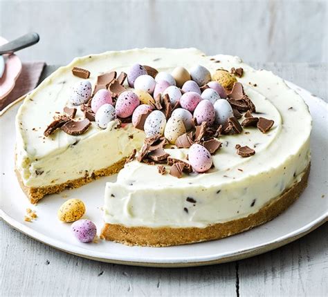 easter egg cheesecake recipe bbc good food