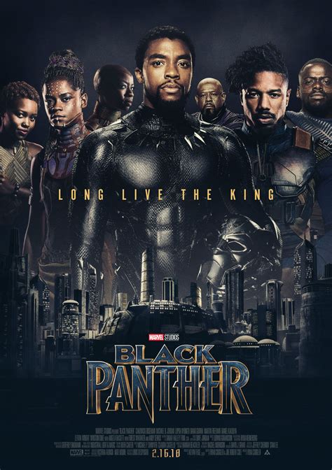 Marvel Cinematic Universe Black Panther Group One Sheet Wall Poster X