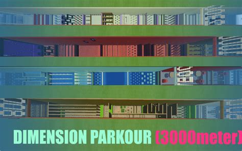 Mcpebedrock Dimension Parkour Parkour Maps Mcbedrock Forum