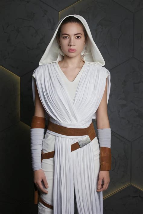Rey Skywalker Cosplay Costume From Star Wars Jedi Master Etsy Star