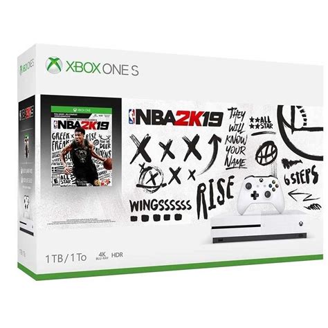 Console Xbox One S 1tb Branco Bundle Nba 2k19