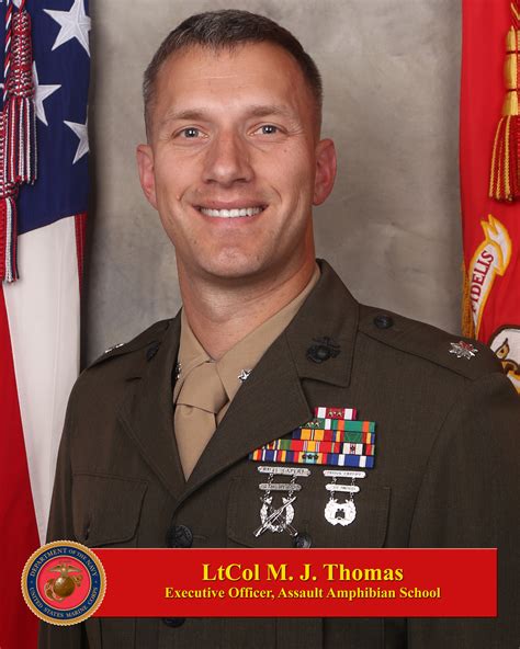 Lieutenant Colonel M. J. Thomas > Training Command > Biography