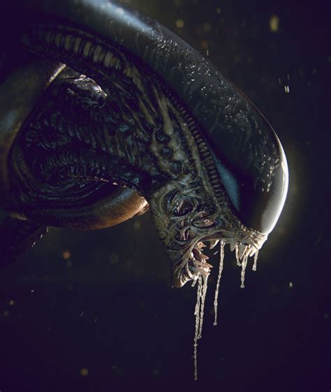 Alien Runner By Alex Vasin Creatures 3d Cgsociety Art Alien