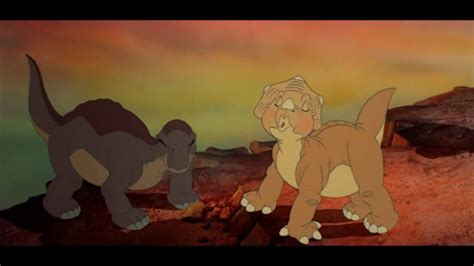 The Land Before Time Troubles On The Waylittlefoot And Cera Fight