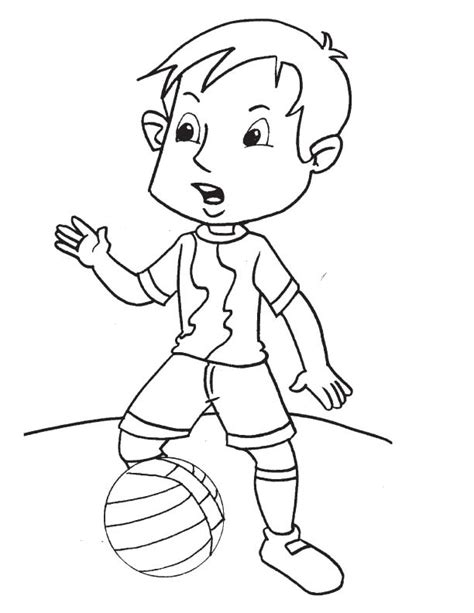 football player coloring page   football player coloring page  kids