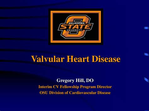 Ppt Valvular Heart Disease Powerpoint Presentation Id212467
