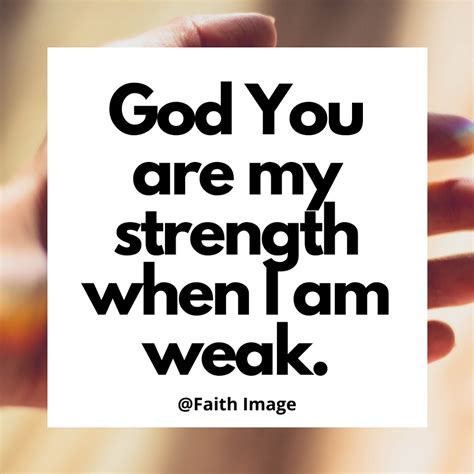Strength Faith Image