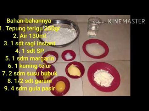 Masukkan kuning telur dan kentang serta air es sedikit demi sedikit sambil diuleni hingga setengah. Tutorial Membuat Donat Sederhana Takaran Sendok - YouTube