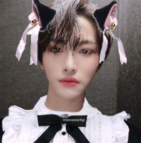 Seonghwa Catboy Catboy Maid Outfit Cat Girl