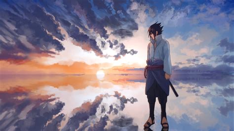 2560x1440 Anime Sasuke Uchiha 1440p Resolution Wallpaper