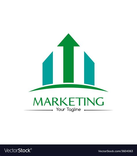 Marketing Logo Royalty Free Vector Image Vectorstock