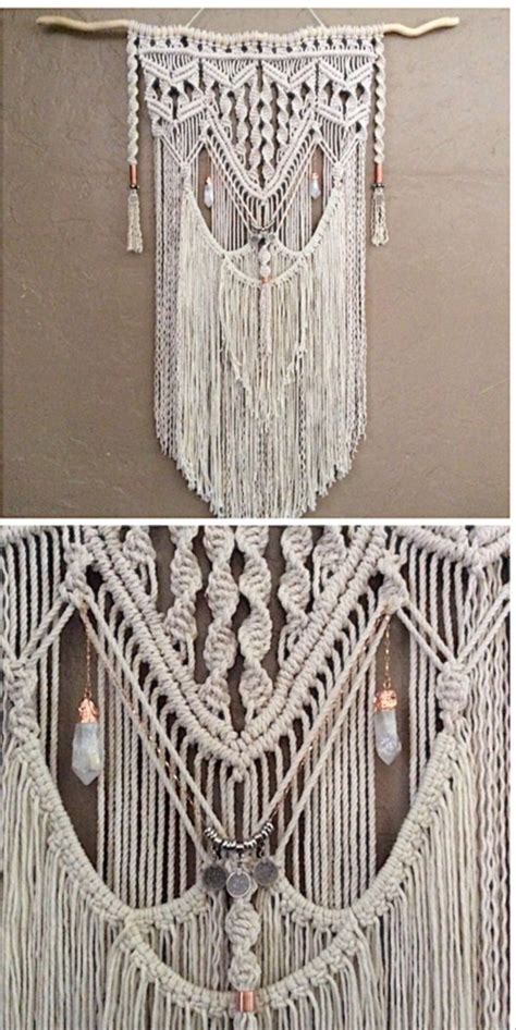 Love This Macrame Wall Hanging Very Bohemian You Can Get It Here