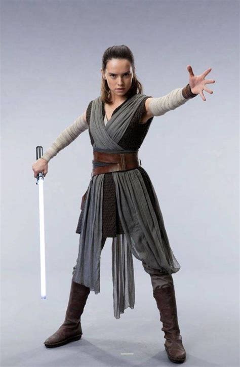 The Last Jedi Rey Complete Cosplay Top Tunic Arm Wraps Pants