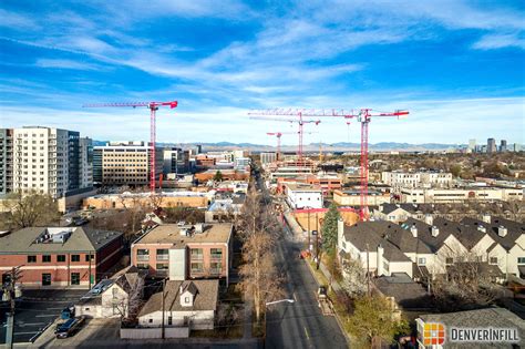 Additional Tower Cranes Up In Cherry Creek Denverinfill Blog