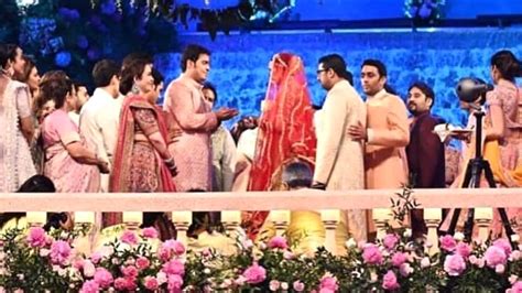 akashshlokawedding first pics of shloka mehta as the bride for her wedding with akash ambani