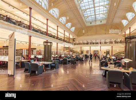 The Redmond Barry Reading Room In State Library Of Victoria Melbourne