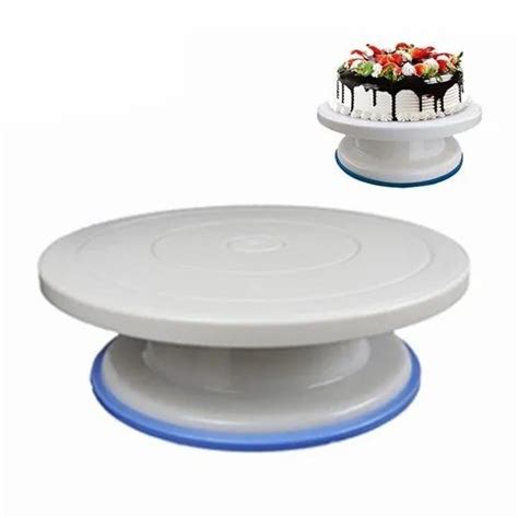 Cake Decor Round Rotating Revolving Cake Turntable Decorating Stand