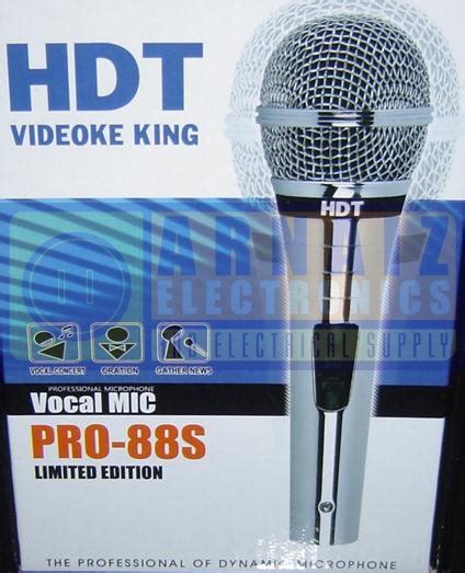 Hdt Pro 88s Microphone Heavy Duty With Wire S19 0007 Arnaiz