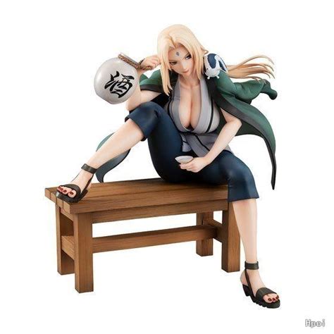 Anime Naruto Shippuden Lady Tsunade Hokage Ninja Storm Hot Sexy Girl Statue Figure Model Toy