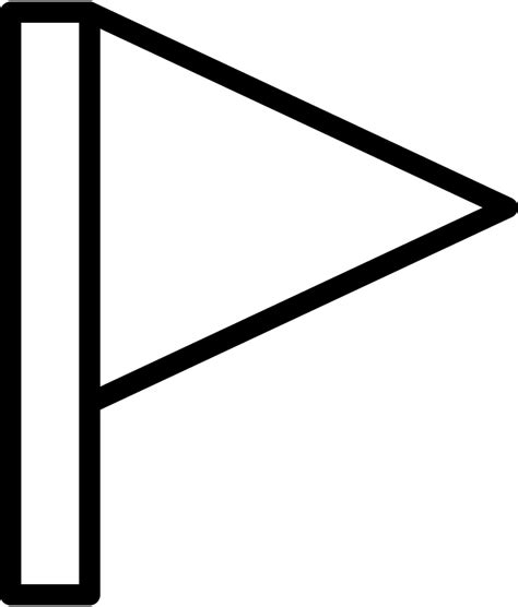 Triangle Flag Icon Free Download Transparent Png Creazilla