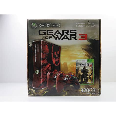Penny Perlen Cabrio Xbox 360 320gb Gears Of War 3 Limited Edition